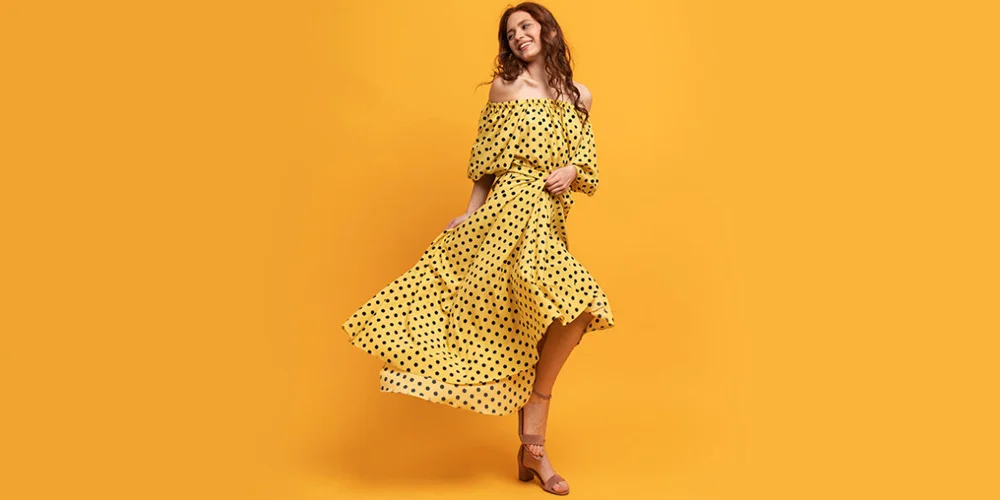Brown-or-Tan-Shoes-for-yellow-dress